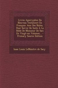 Livres Apocryphes Du Nouveau Testament En François
