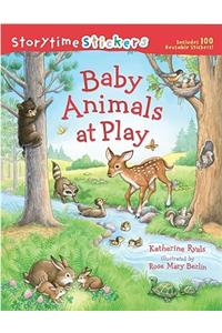 Storytime Stickers: Baby Animals at Play