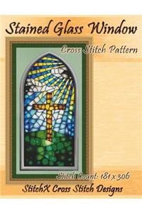 Stained Glass Window Cross Stitch Pattern