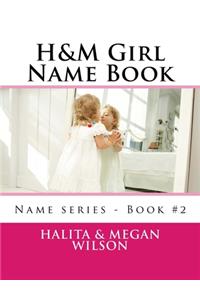 H&M Girl Name Book