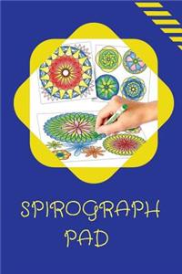 Spirograph Design Pad/Notebook/Journal
