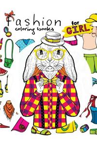Fashion Coloring Books for girls