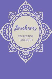 Brochures Collection log book