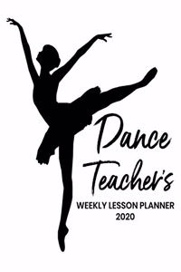Dance Teacher's Weekly Lesson Planner