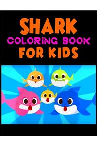 Shark Coloring Book For kids