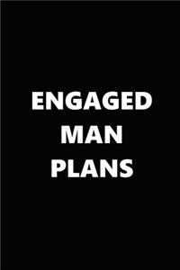 2020 Daily Planner Engaged Man Plans Black White 388 Pages