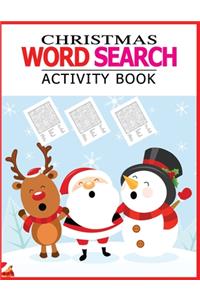 Christmas Word Search Activity Book