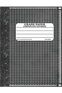 Graph Paper Composition Notebook