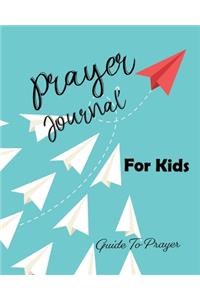 Prayer Journal For Kids