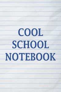 Cool School Notebook