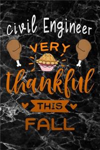 Civil Engineer very thankful this fall
