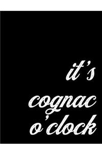 2020 Monthly and Weekly Planner for Cognac and Classic Cocktail Lovers - It's Brandy O'Clock