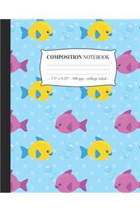 COMPOSITION NOTEBOOK College Ruled