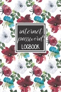 Internet Password Logbook: A Premium Journal To Protect Usernames and Passwords: Perfect For Organization Of Private Login Information