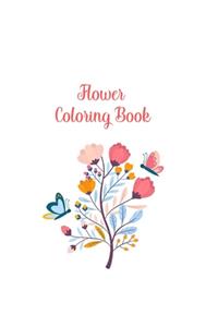 Flower Coloring Book