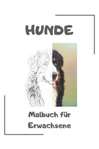 Hunde Malbuch für Erwachsene