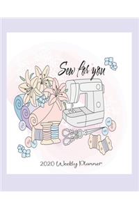 Sew for You 2020 Weekly Planner