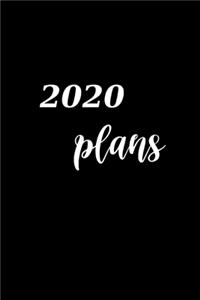 2020 Weekly Planner 2020 Plans Stylized 134 Pages