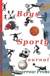 Boys Sporty Journal