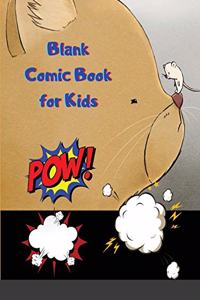 Blank Comic Book for Kids