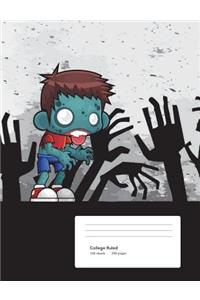 Zombie Boy Composition Book