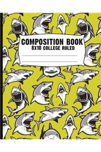 Composition book - 8x10 college ruled