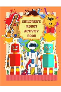 Children's Robot Activity Book