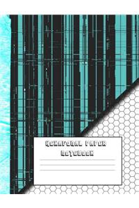Hexagonal paper notebook