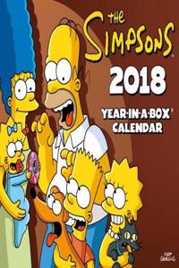 Simpsons Official 2018 Desk Block Calendar - Page-A-Day Desk