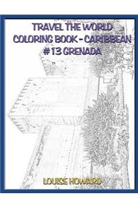 Travel the World Coloring Book - Caribbean #13 Grenada