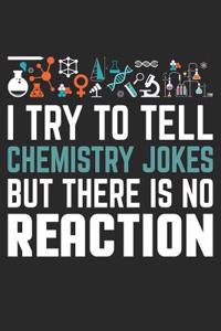 I Try to Tell Chemistry Jokes But There Is No Reaction