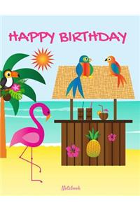 Happy Birthday Notebook