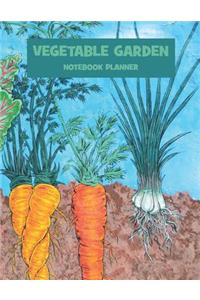 Vegetable Garden Notebook Planner