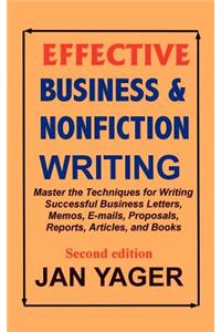 Effective Business & Nonfiction Writing