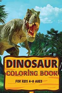 Dinosaur coloring book
