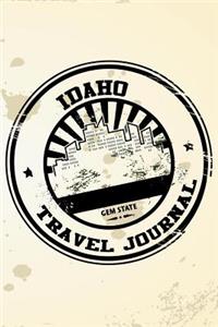 Idaho Travel Journal