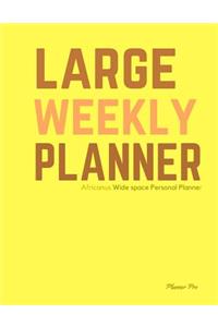 Africanus Large Weekly Planner