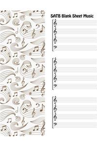 SATB Blank Sheet Music