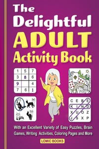 Delightful Adult Activity Book