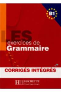 Les 500 Exercices Grammaire B1 Livre + Corriges Integres