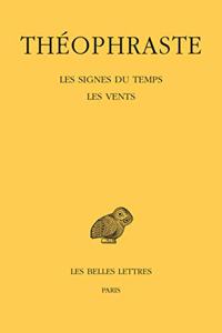 Theophraste, Les Signes Du Temps. Les Vents