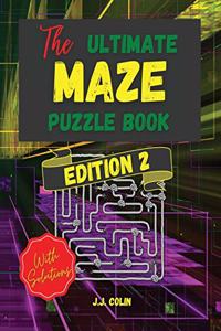 Easy-Level MAZES Puzzle Book