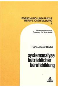 Systemanalyse Betrieblicher Berufsbildung