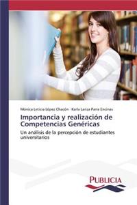 Importancia y realización de Competencias Genéricas