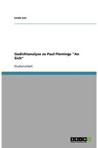 Gedichtanalyse zu Paul Flemings 