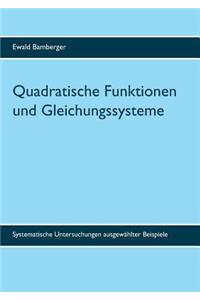 Quadratische Funktionen und Gleichungssysteme