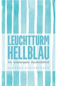 Leuchtturm Hellblau