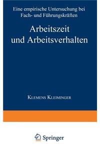 Arbeitszeit und Arbeitsverhalten