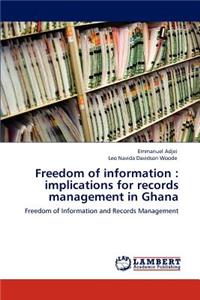 Freedom of Information