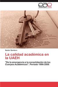 calidad académica en la UAEH